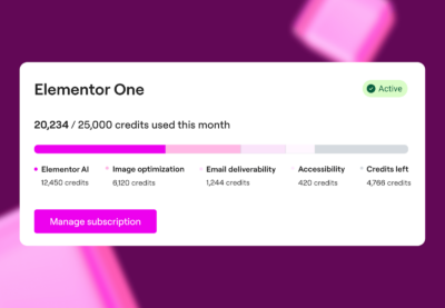 Elementor One: A Complete Overview of the New Website Creation ...