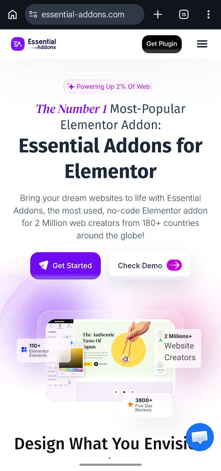 ea mobile responsive