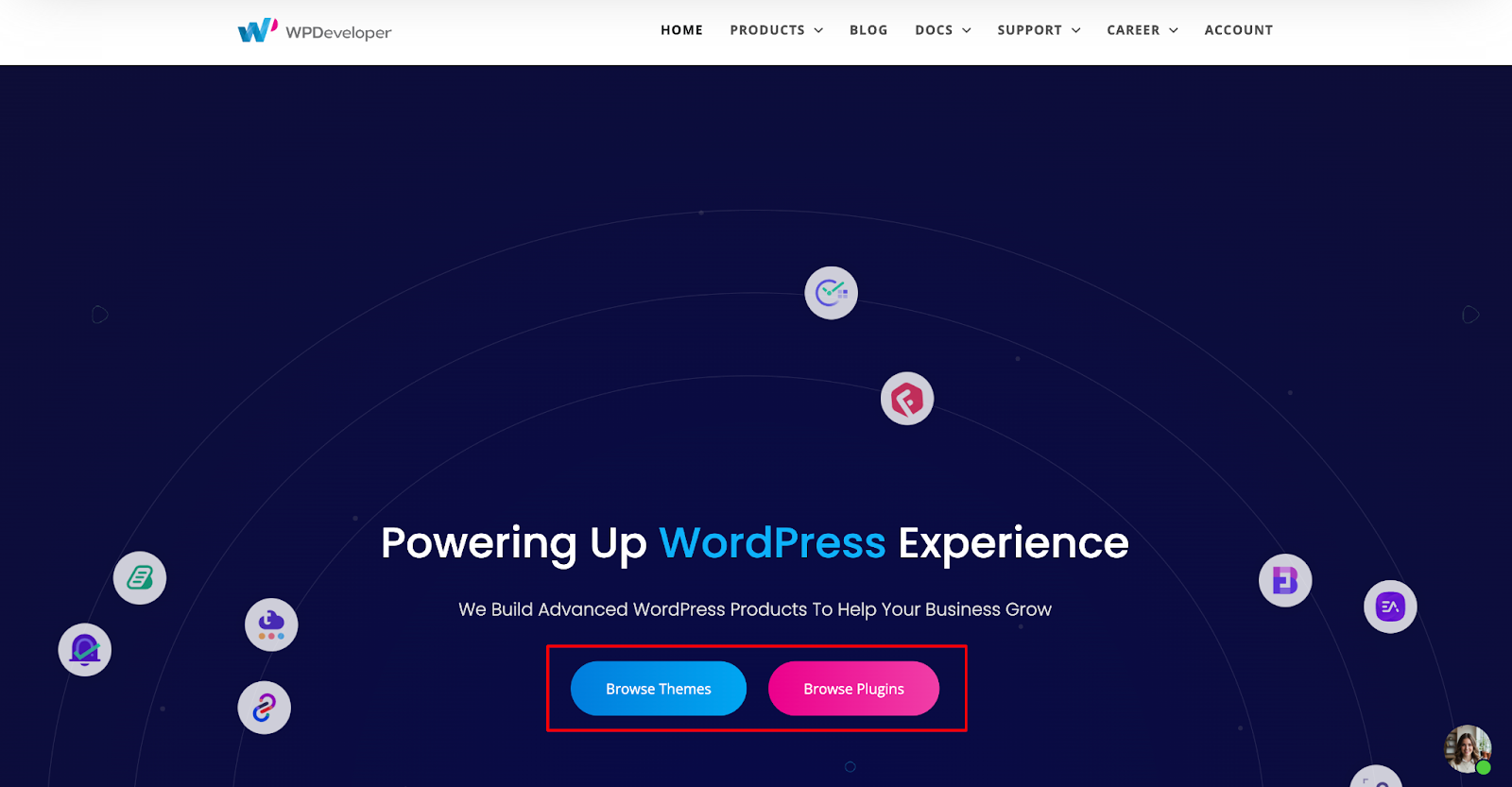 WPDeveloper - Powering Up WordPress Experience