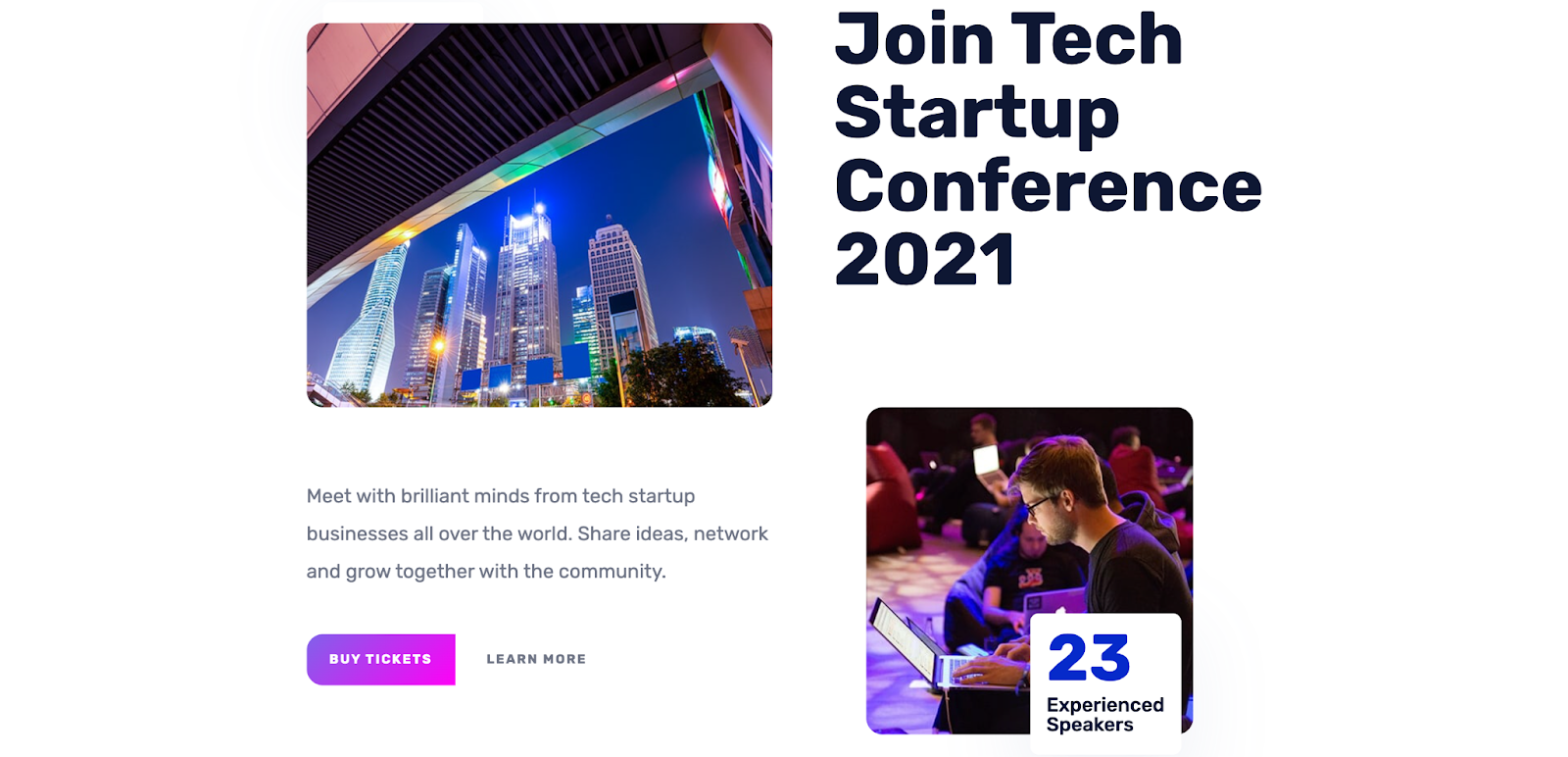 Event Website Template