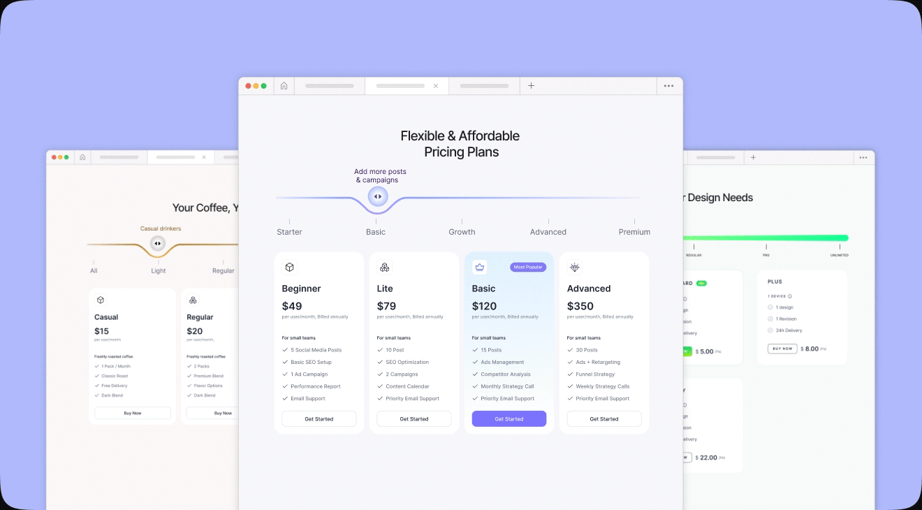 Pricing Slider 9