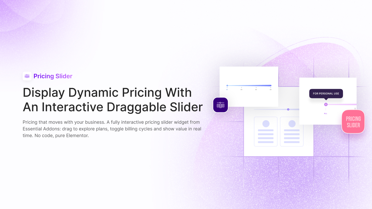 Pricing Slider | Essential Addons for Elementor