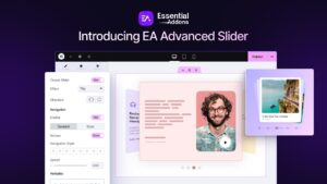 Turn Elementor sections into a slider
