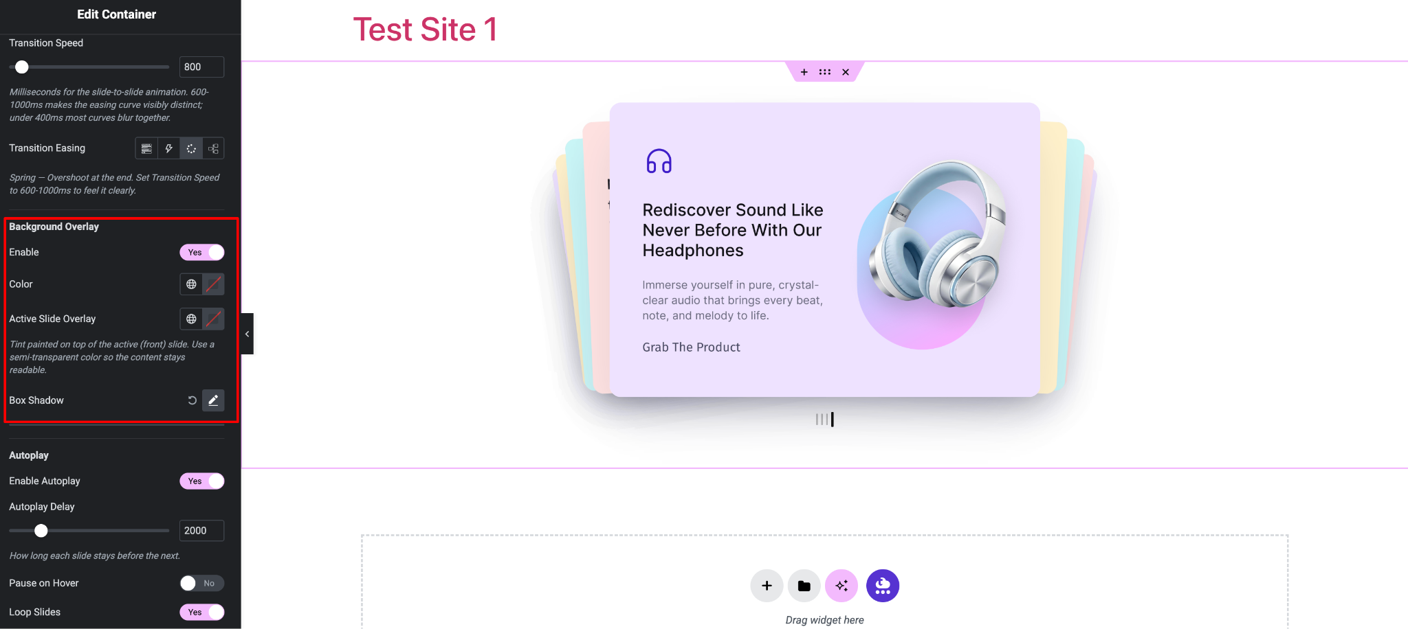Customize EA Advanced Slider