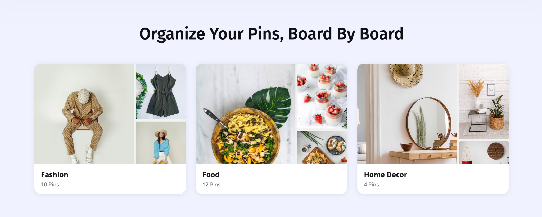 Showcase Pinterest Board