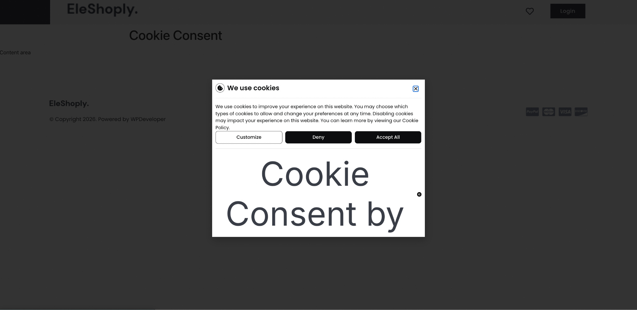 Introducing Cookie Consent in Elementor: A Smarter Way to Design Cookie Banners in WordPress 10 Preview and publish the banner