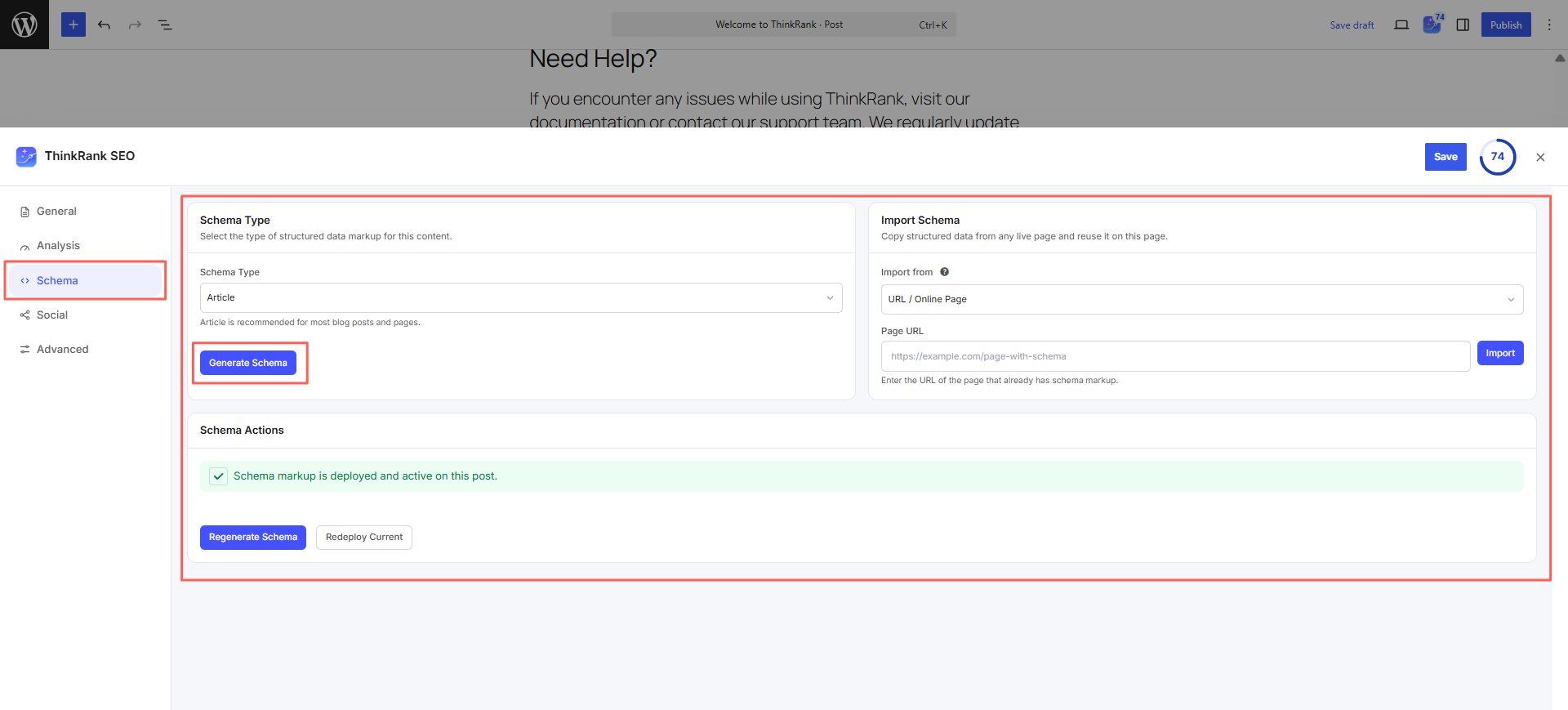 Schema Markup